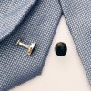 Onyx cufflinks