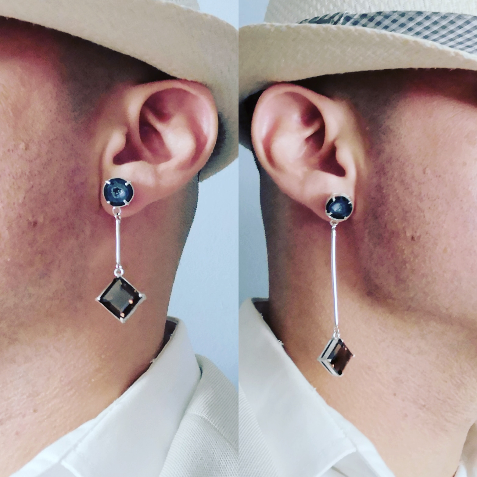 Perfect Asimetry Earrings - Imagen 3